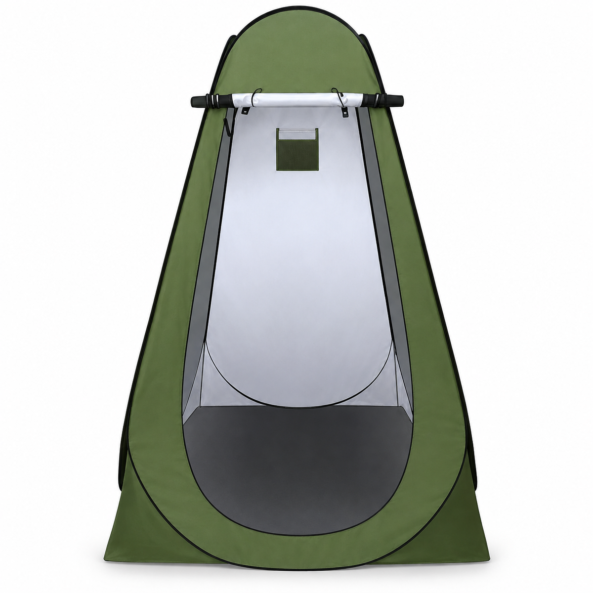 Stallaway Medium 1.2 x 1.2 x 1.9 m (47.2 x 47.2 x 74.8 in (190 cm)), 2 windows, green