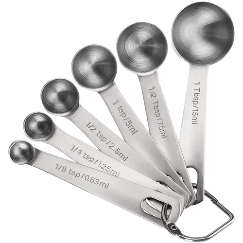 Free Gift - Professional Stainless Steel Measuring Spoons Set