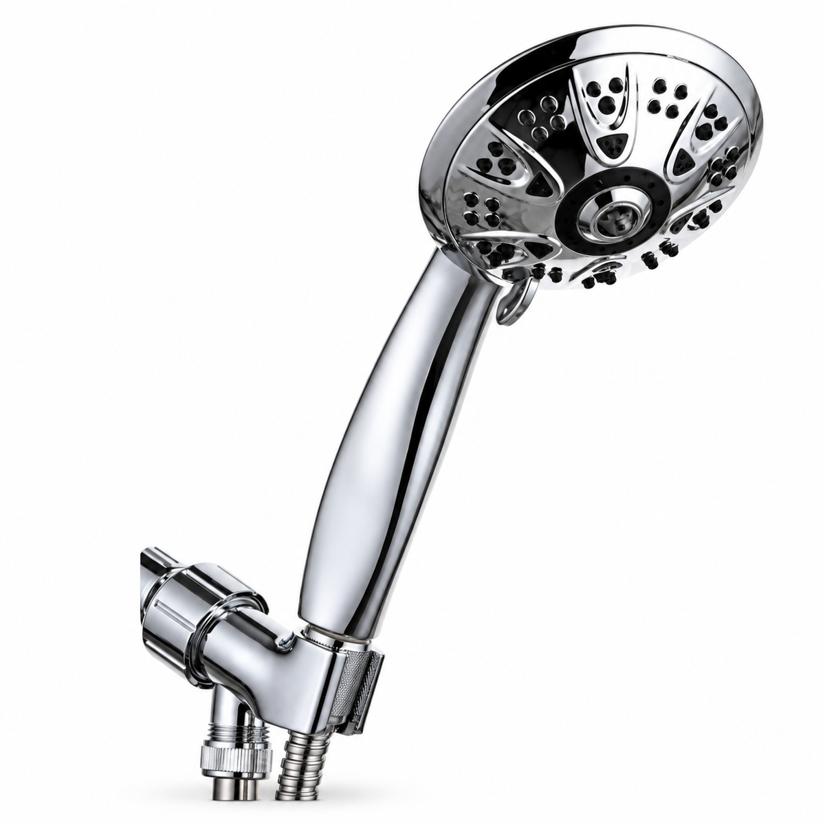 Aimrinse Style 4 - chrome head, 6-nozzle face