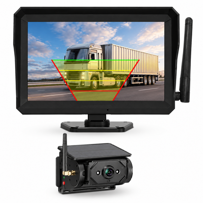 Backsteady 10.1" monitor + 1 solar magnetic camera