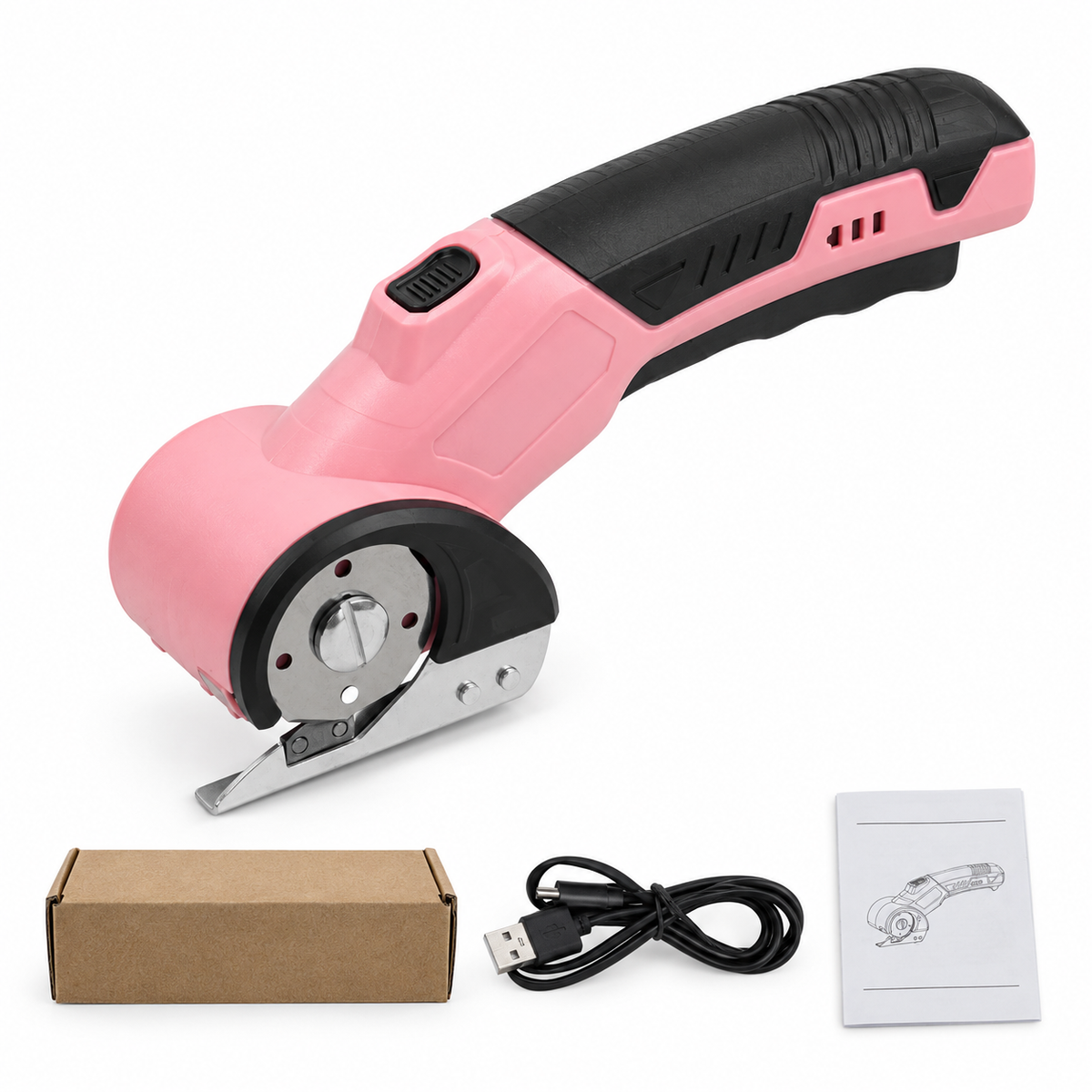 Boxglide Pink – Standard (cutter, USB-C cable, manual, gift box)