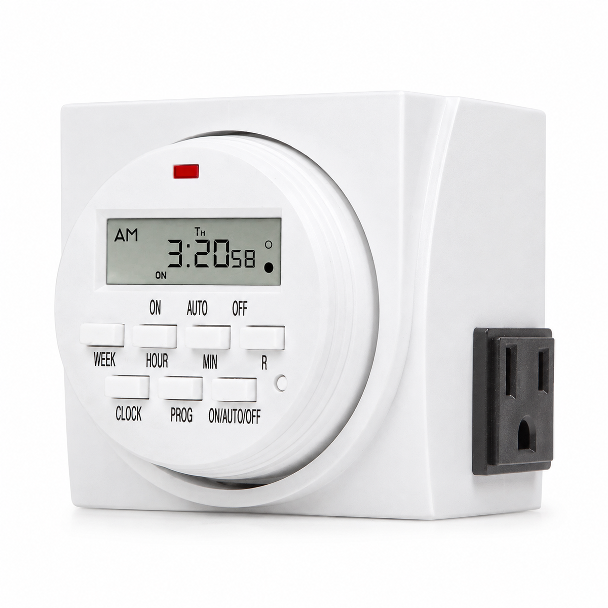 Dusklit Digital programmable timer, 2 outlets (120V US)