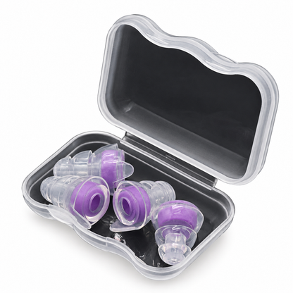 Encoria Purple, M + L (2 pairs + case)