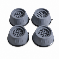 Compact Anti-Vibration Isolation Pads (4-Pack)
