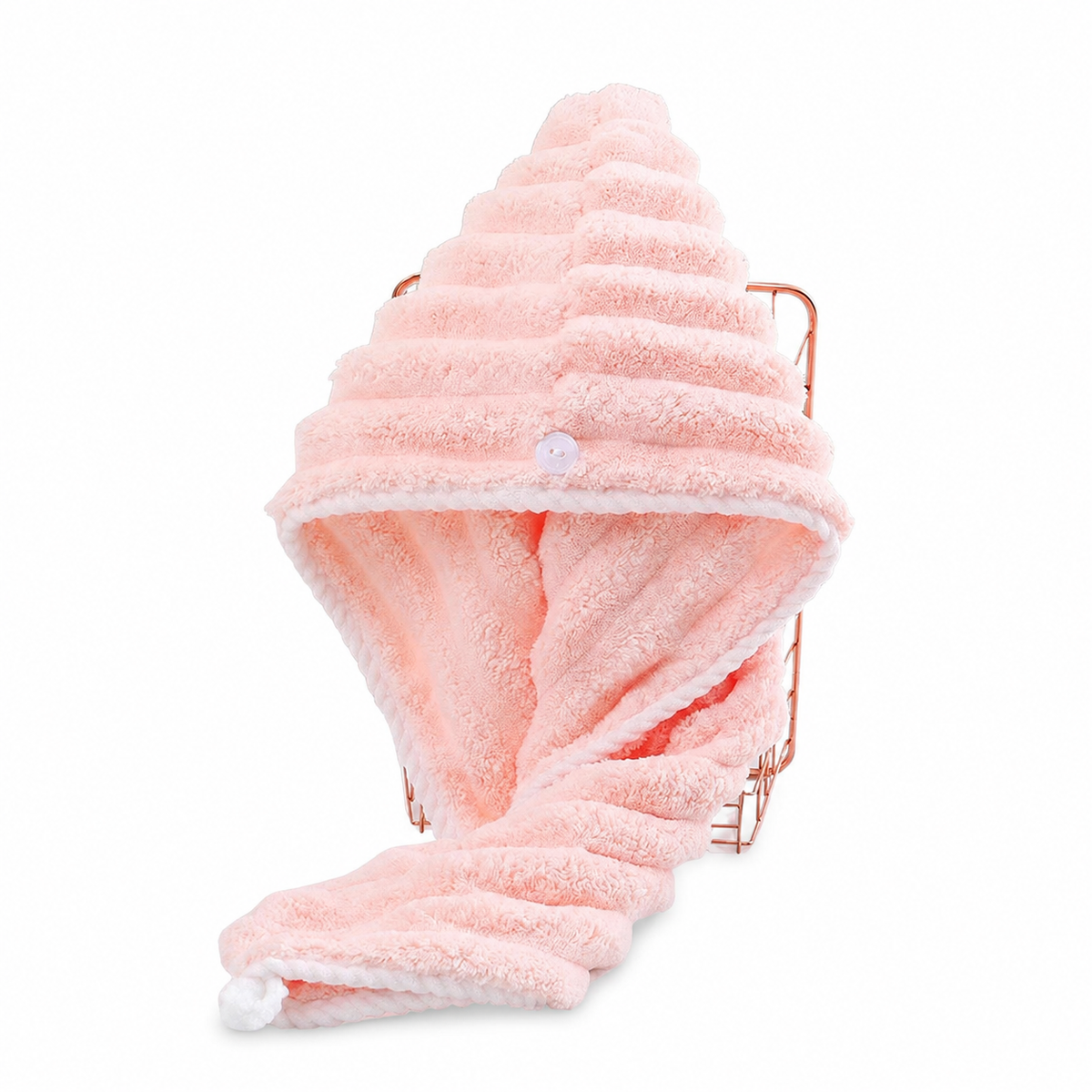Coral Fleece Hair-Drying Cap