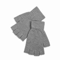 Cozy Knit Fingerless Typing Gloves