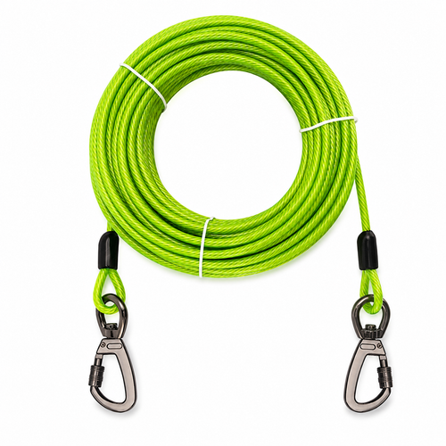 Extended Steel-Core Dog Leash
