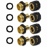 Garden Hose Quick-Connect Fittings Set