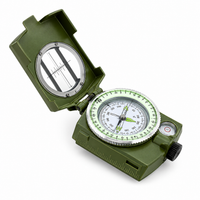 Military-Style Lensatic Compass