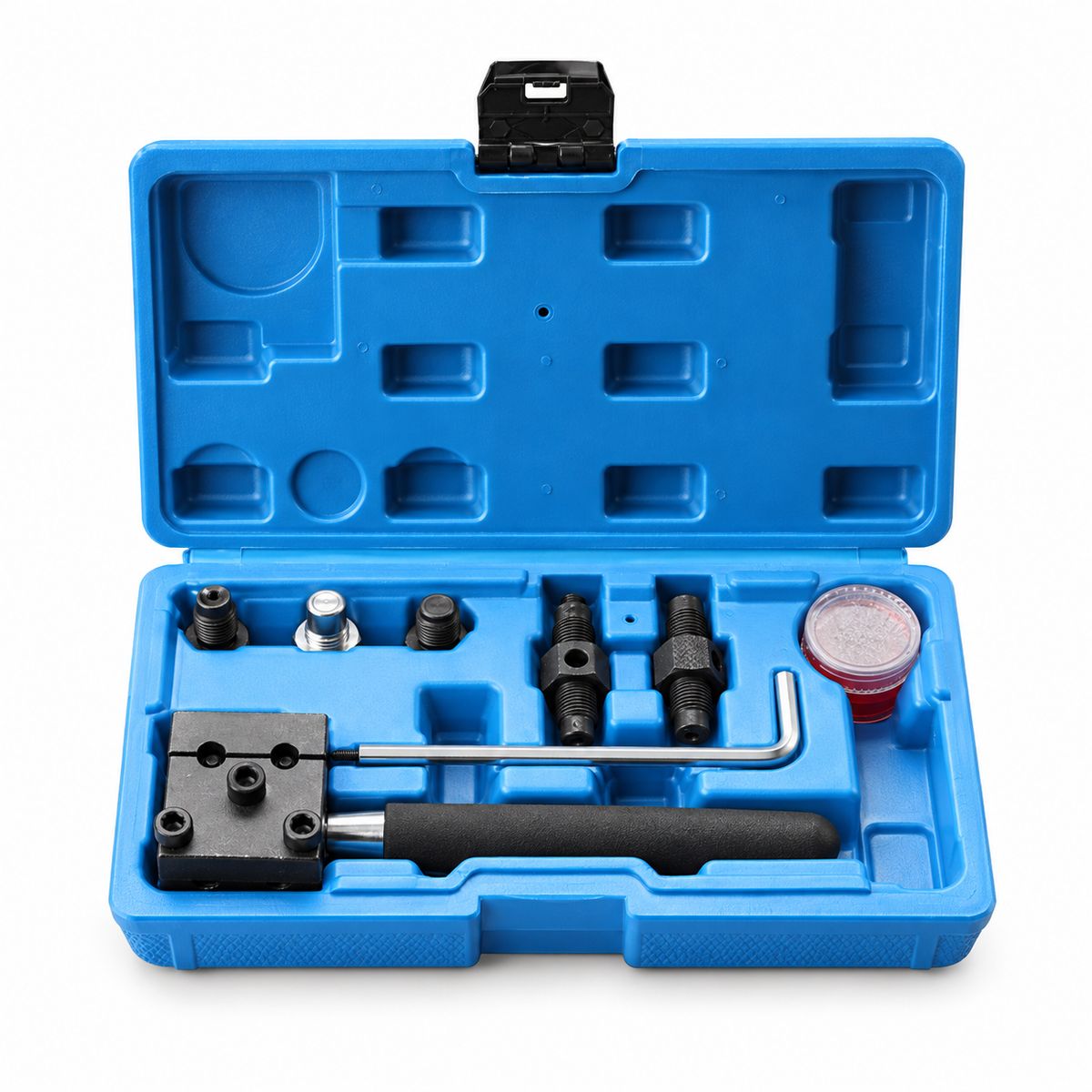 GarageBell 8-piece kit, blue case (3/16" & 1/4")