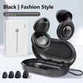 Black Earplugs + Black Case