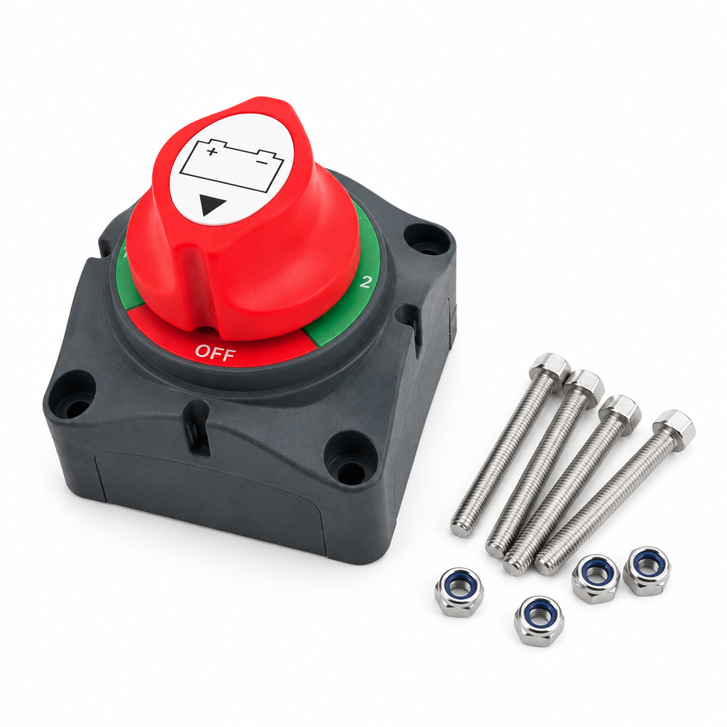 KnobCalm 3-position switch (1 / 2 / Off)