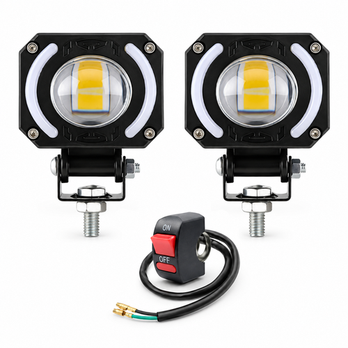 DuskLance motorcycle LED pod light