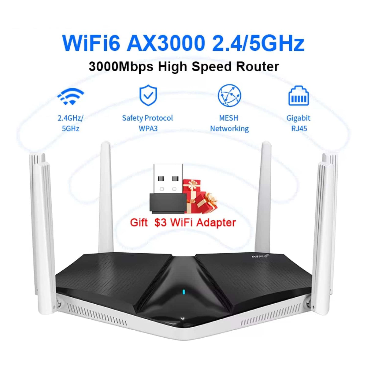 QuantaLink WiFi 6 Router