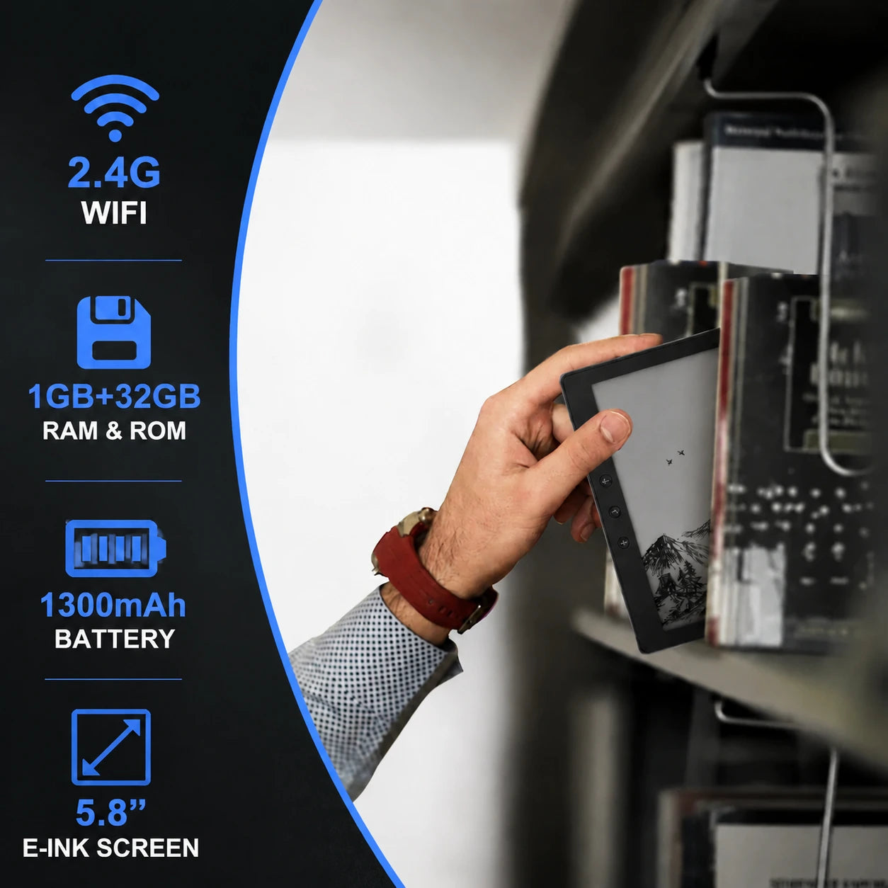 LumiRead e-reader specs