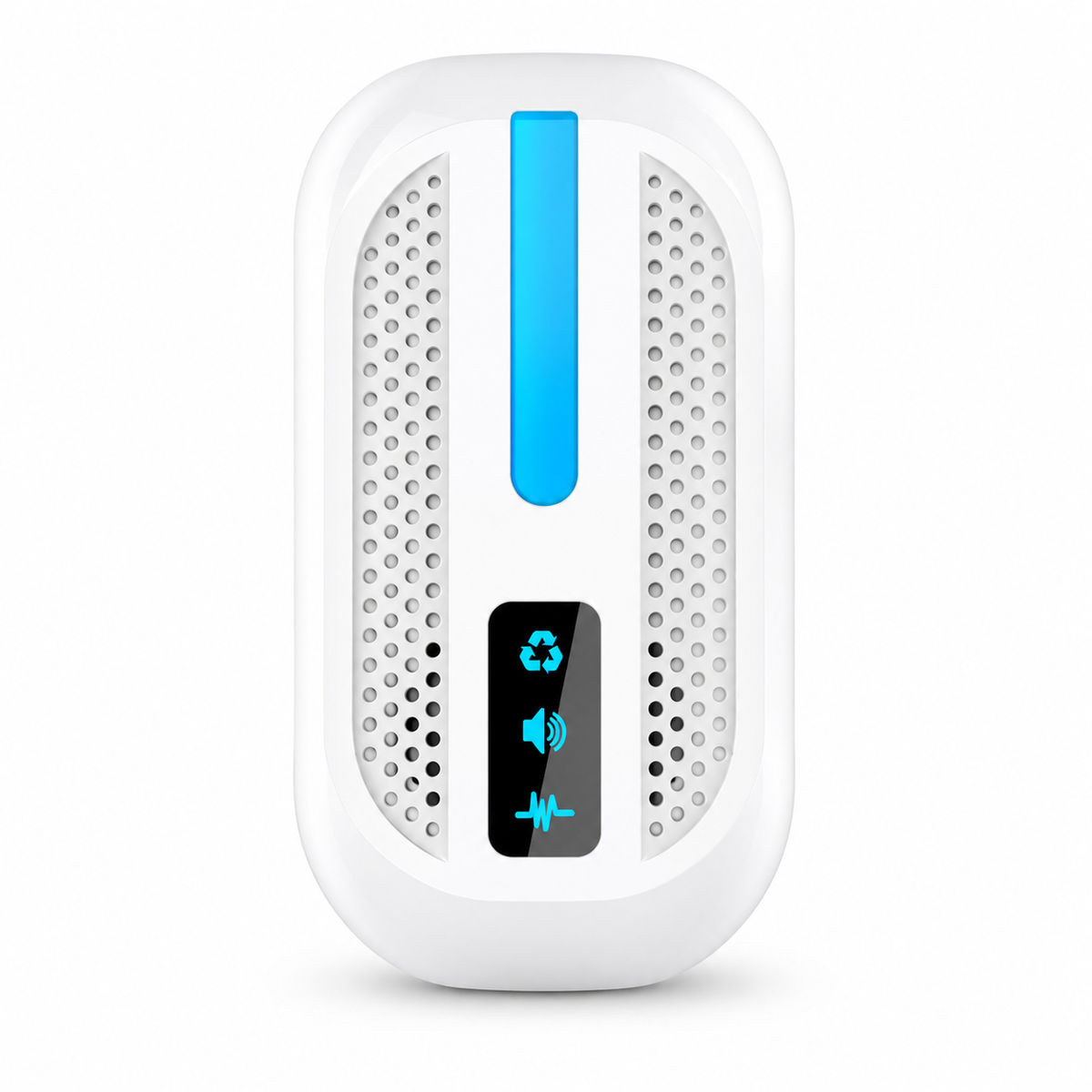 Plugnest 212 (rectangular, blue strip, icon panel) / 1 unit, US plug, English manual