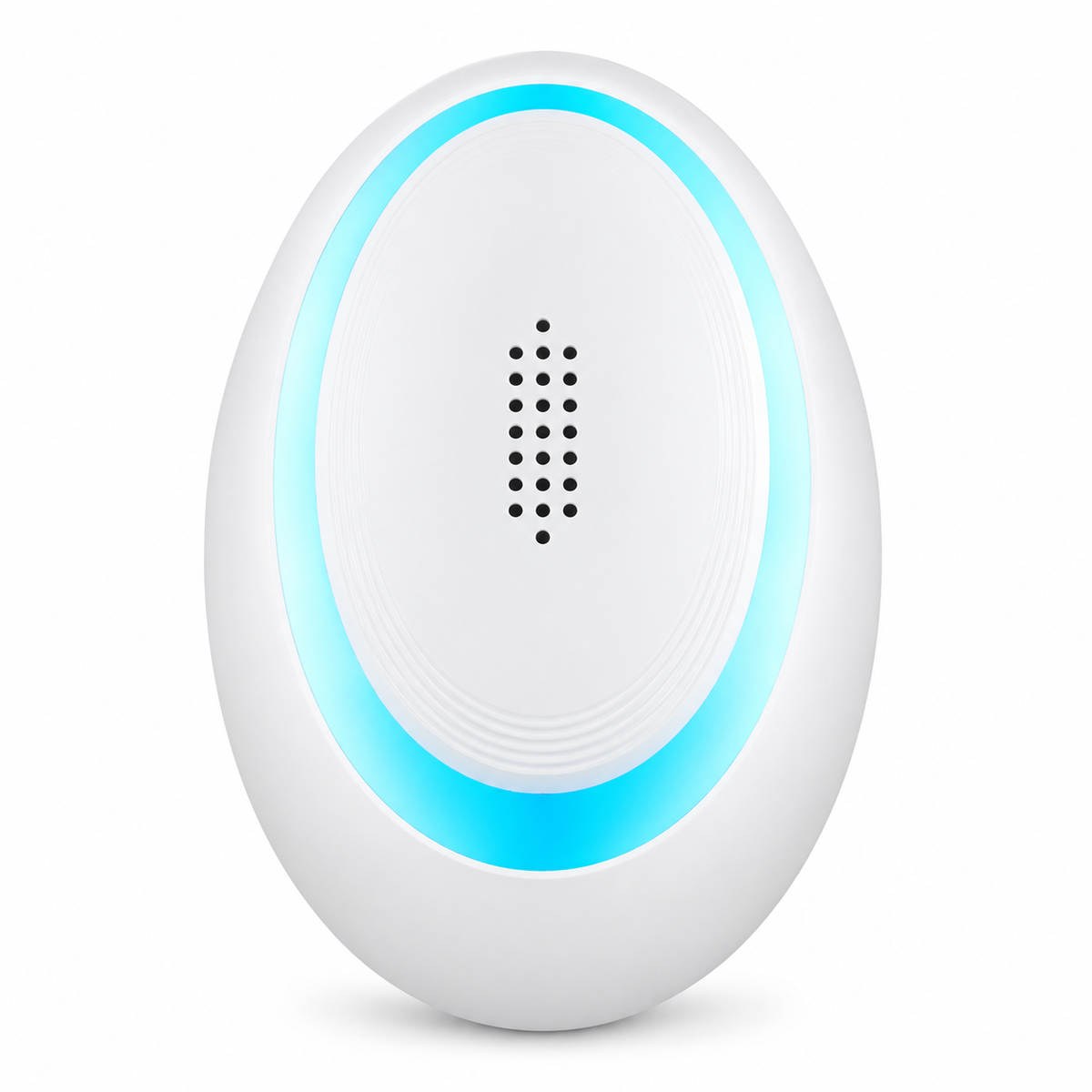 Plugnest 211 (egg-shaped, blue ring) / 1 unit, US plug, English manual