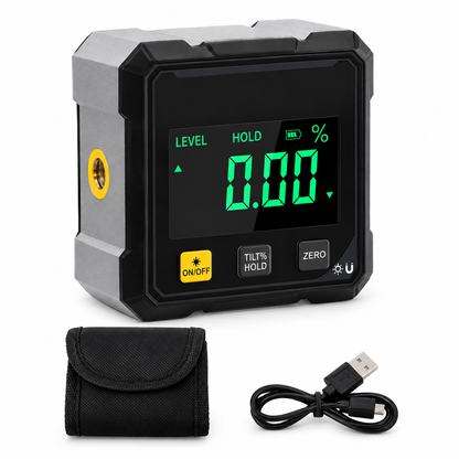 Plumbglow WD-105 – dual laser, 4-side magnet, rechargeable