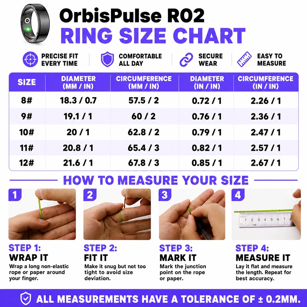 Size chart 1