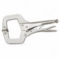 6 in (15 cm) C-clamp, bare metal handle