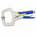 11 in (28 cm) C-clamp, coated handle