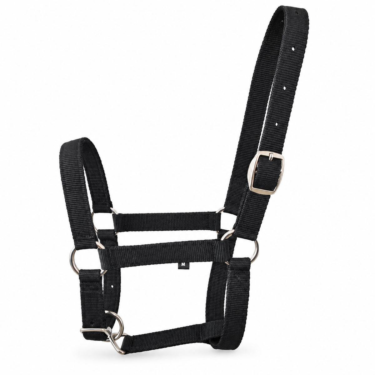 SoftReign Basic halter, Black / Medium (horses 1.2-1.3 m / 47-51 in (130 cm))