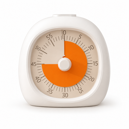TickGlow Round White – Rechargeable