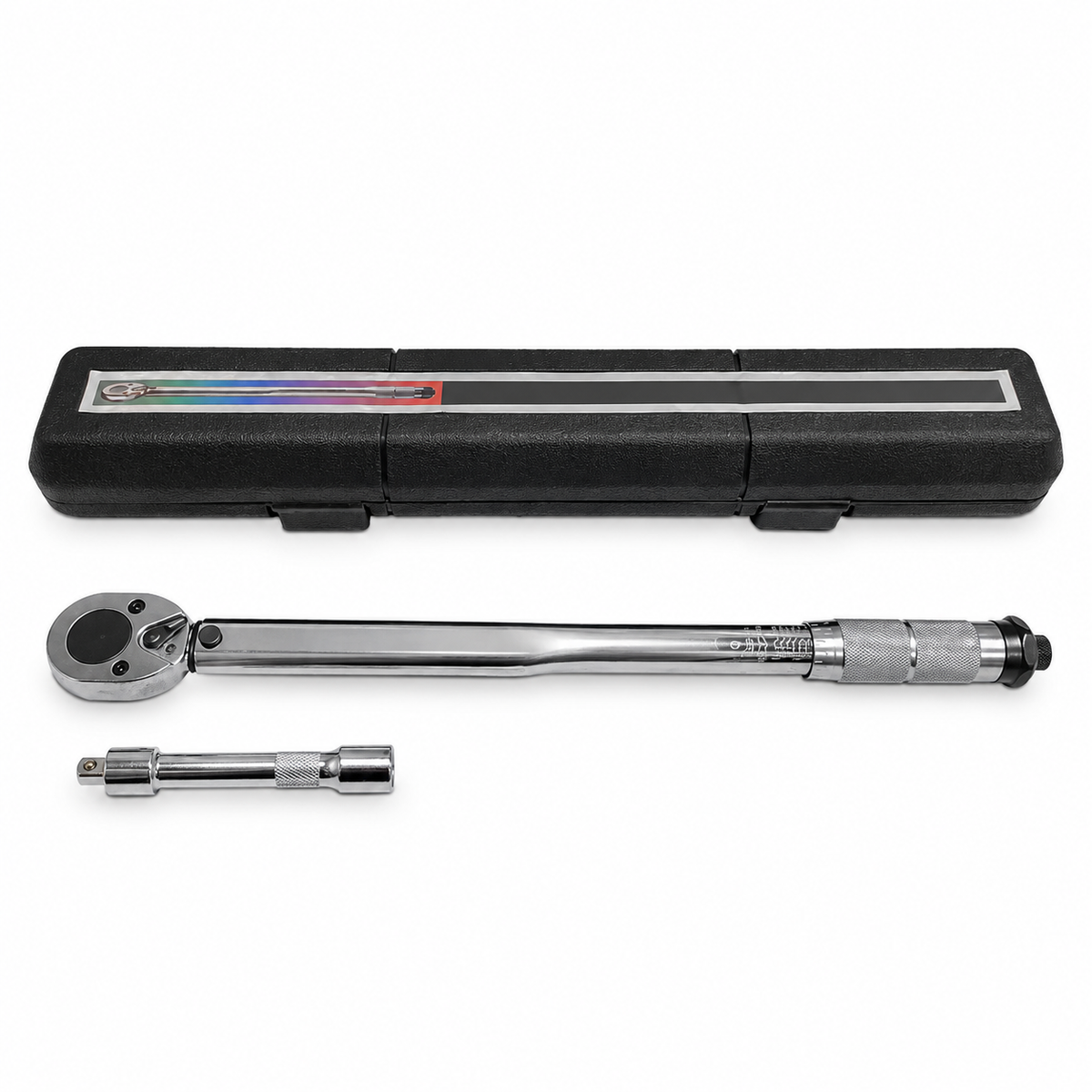 Truetwist 1/2in drive 28-210 Nm, 3-piece (wrench + extension + adapter)