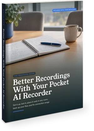 Better Recordings With Your Pocket AI Recorder
